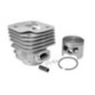 Ensemble cylindre et piston husqvarna remplace husqvarna 503758171, 503758172,