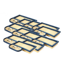 Rotary 12944 - Filtre à air (panneau) en vrac (12pcs. 9506) kawasaki remplace kawasaki