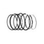 Rotary 2470 - Kit di fasce elastiche cromate per pistone Kohler, sostituzione del Kohler - 2470