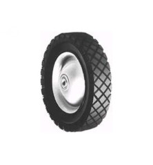Roue en acier 8 x 1,75, moyeu décalé de 1-5/8' remplacer snapper 7011082 (peint en