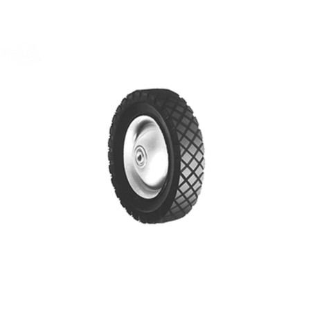 Roue en acier 7 x 1,50, moyeu décalé de 1-5/8' remplacer snapper 7011083 (peint en