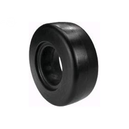 Rotary 8864 - Pneumatico in schiuma solida liscia 8x300x4 per toro, utilizzato sull'assemblaggio delle ruote