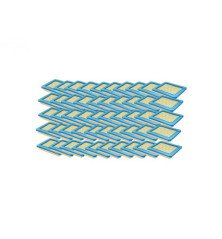 Rotary 15734 - Luftfilter (Platte) Großpackung (50 Stück 2838) BS ersetzt BS 491588s