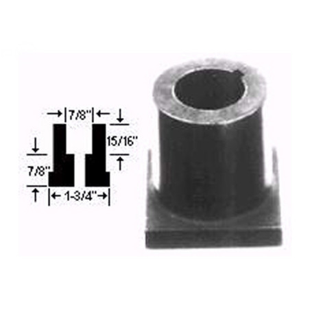 Rotary 1178 - Adaptateur lame 7/8' (moyeu seulement)