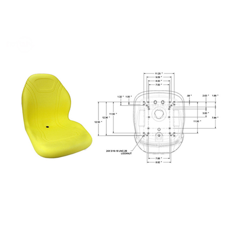 Rotary 13358 - Hochlehnensitz 20' sub gelb