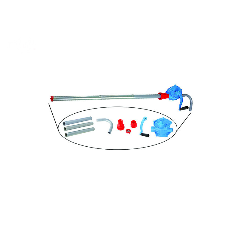 Rotary 17146 - Pompe à fût tera pump trra10 - pompe à fût à action rotative en