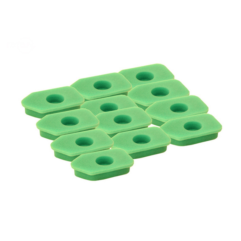 Rotary 12939 - Filtre à air (mousse) en vrac (12pcs. 6524) b&s remplace b&s