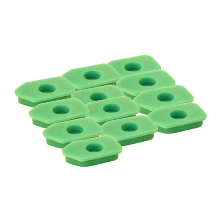 Rotary 12939 - Filtre à air (mousse) en vrac (12pcs. 6524) b&s remplace b&s