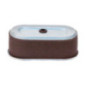 Rotary 14648 - Filtre a air (cartouche) robin/subaru remplace robin - 14648