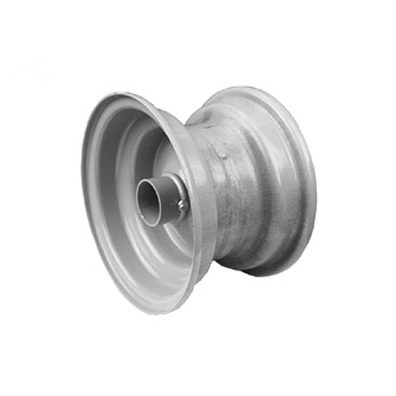 6' 1pc. jante dixie chopper moyeu centré