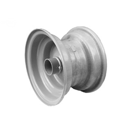 6' 1pc. jante dixie chopper moyeu centré