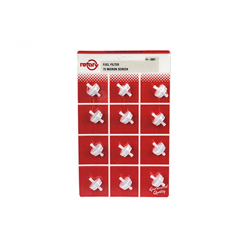 Rotary 2801 - Filtre à carburant b&s (carte) remplace b&s 394358