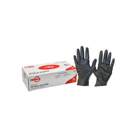 Gants nitrile jetables moyen 10 boites par