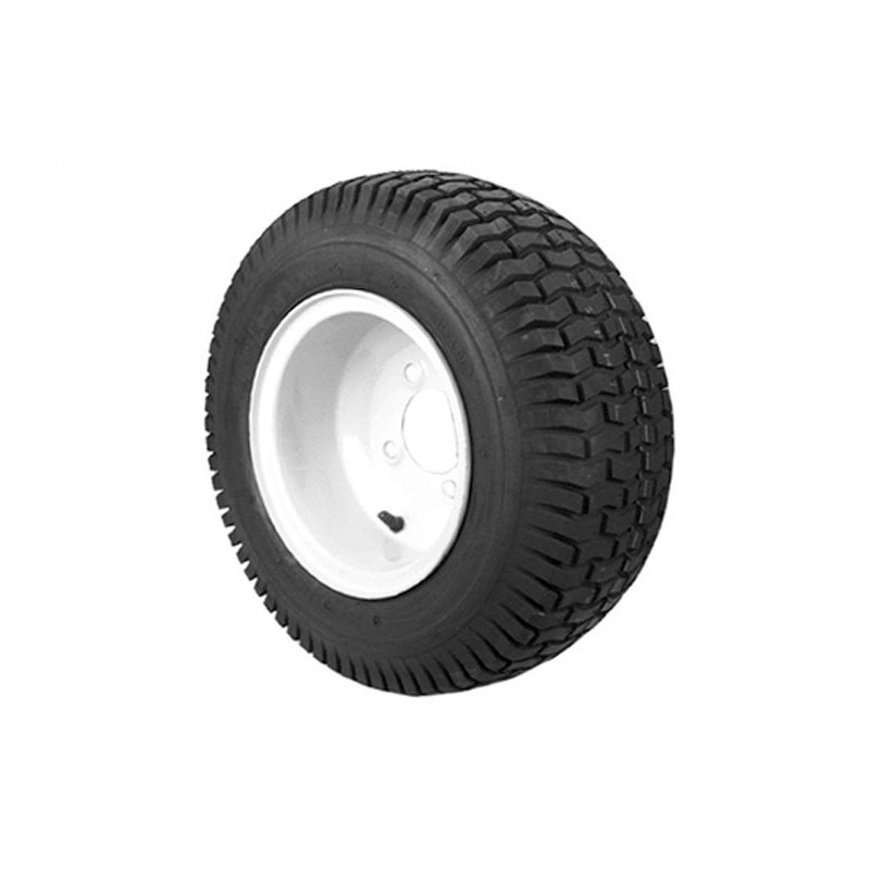 Rotary 9155 - 16x650x8 Wiel - Band + Velg 2-laags vervangt snapper - 9155
