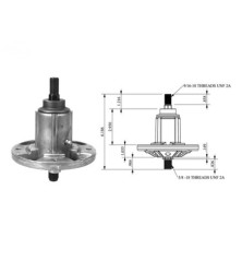 Rotary 12495 - J. Deere blade bearing replaces John Deere - 12495