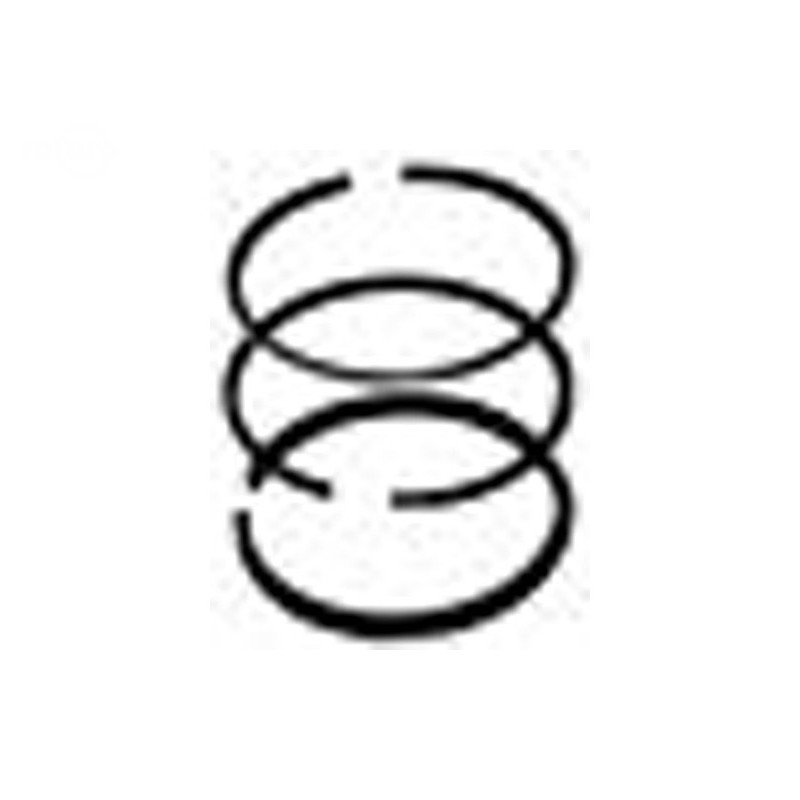 Rotary 11283 - Honda ensemble de segments de piston (std) remplace honda