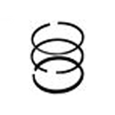 Rotary 11283 - Honda ensemble de segments de piston (std) remplace honda