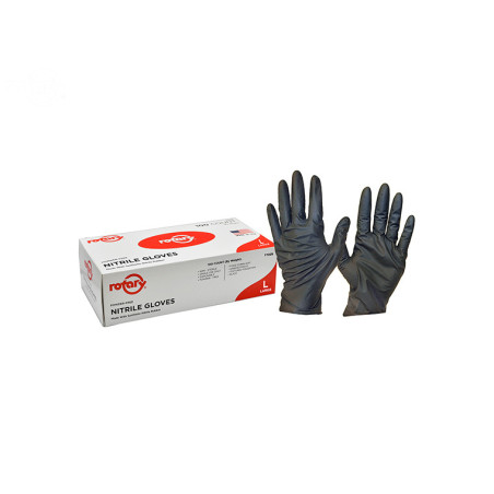 Rotary 17229 - Gants nitrile jetables grands 10 boites par