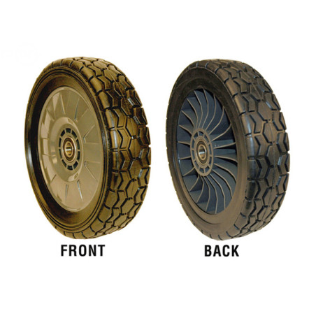 Rotary 13398 - Wheel - Tyre + Front Rim replaces Honda