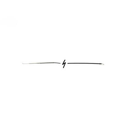 Câble de commande d'accélérateur mtd remplace mtd 746-0672