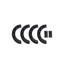 Souffleuse à neige à palettes en caoutchouc noma-sears-john