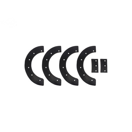 Souffleuse à neige à palettes en caoutchouc noma-sears-john