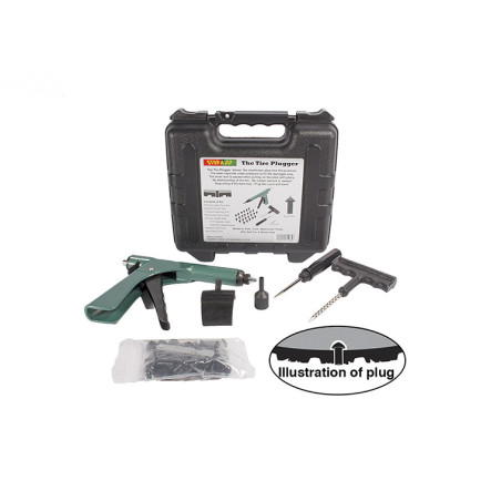 Rotary 15929 - Kit de reparación de neumáticos stop & go tapón de neumático