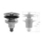 Rotary 13003 - Rolamento da lâmina Exmark substitui Exmark - 13003