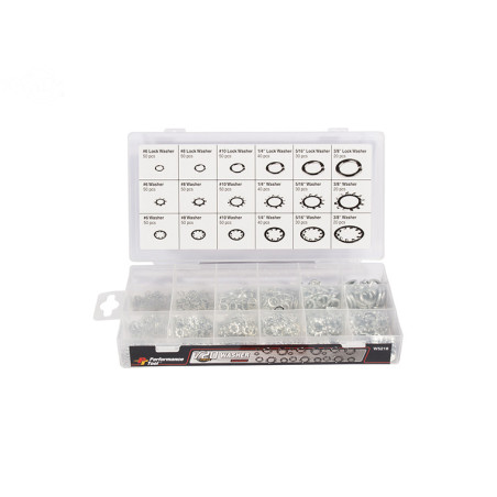 Rotary 15345 - Assortiment de rondelles de blocage assortiment de 720