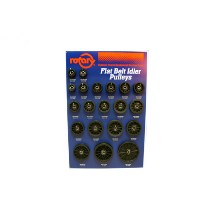 Rotary 10125 - Poulie de tente composite plate a affichage