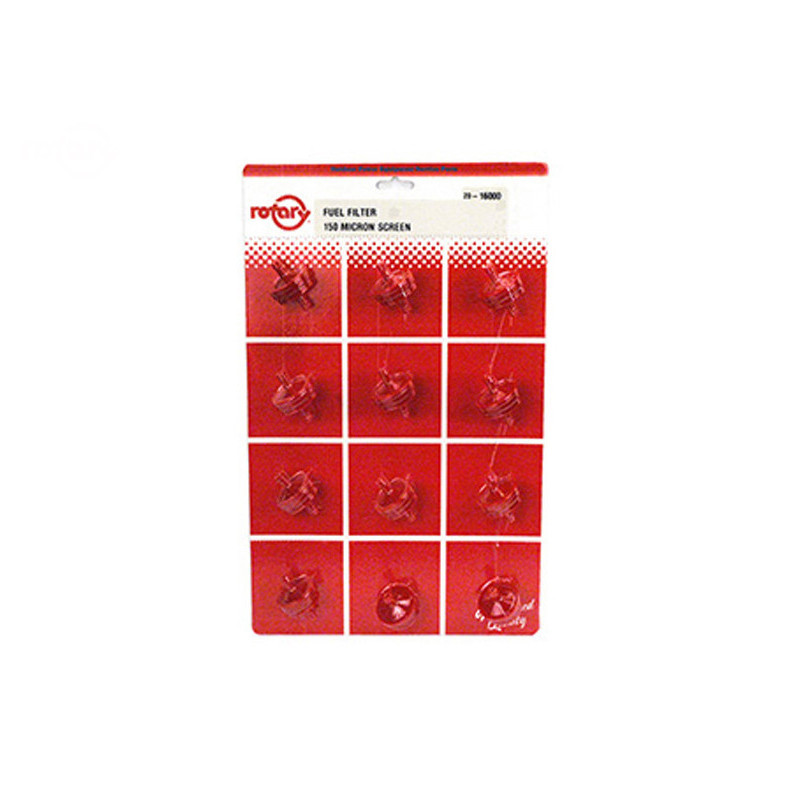 Rotary 16000 - Filtro de combustible b&s 1/4' reemplaza b&s 298090
