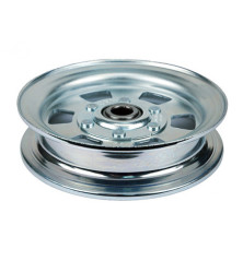 Rotary 14942 - Flat idler pulley 6-1/4' replaces Ferris