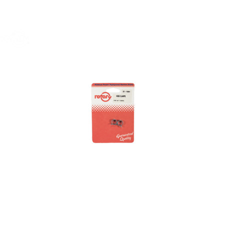 Rotary 15904 - Colliers de tuyau 1/4' ligne (carté) pince