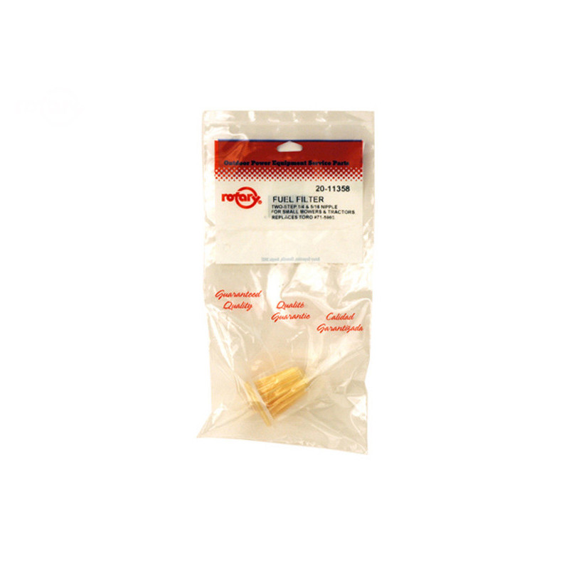 Rotary 11358 - Filtro de combustible Toro reemplaza Toro 71-5960