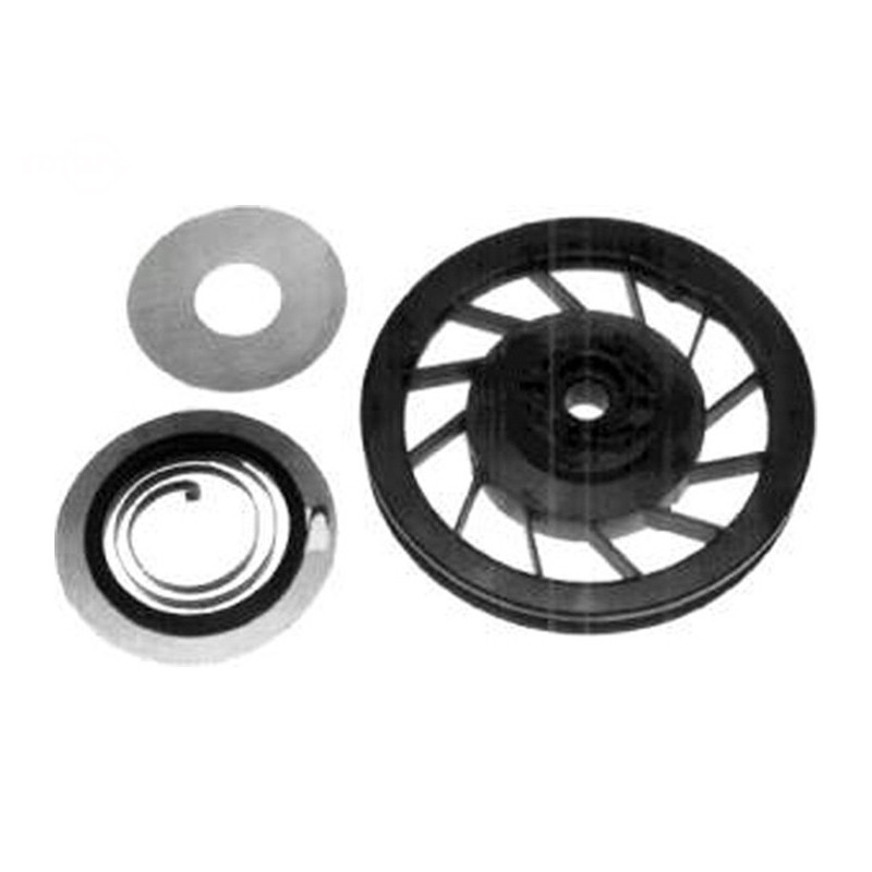 Rotary 8286 - Poulie de démarreur avec ressort b&s remplace b&s
