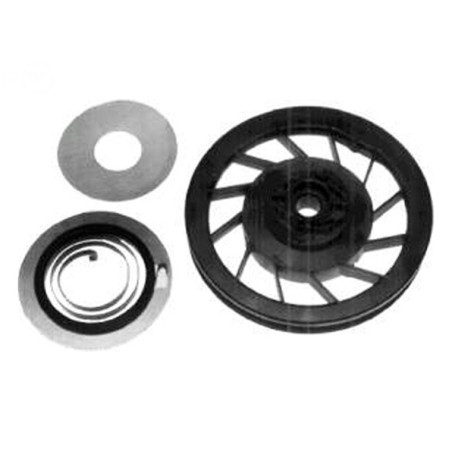 Rotary 8286 - Poulie de démarreur avec ressort b&s remplace b&s