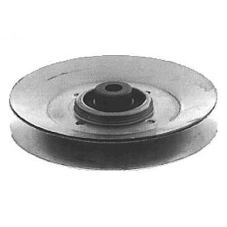 Rotary 5870 - Replacement of V-belt tensioner pulley snapper
