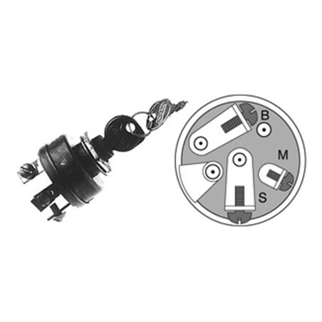 Rotary 6545 - Interrupteur de démarrage snapper remplace snapper - 6545