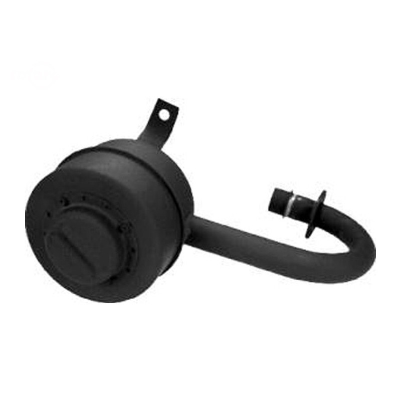 Rotary 7239 - Bolted muffler and pipe replaces snapper