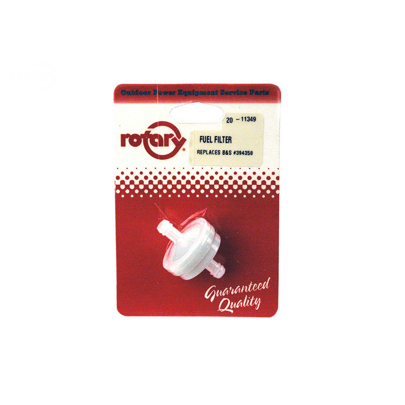 Rotary 11349 - Filtro de combustible b&s reemplaza b&s 394358