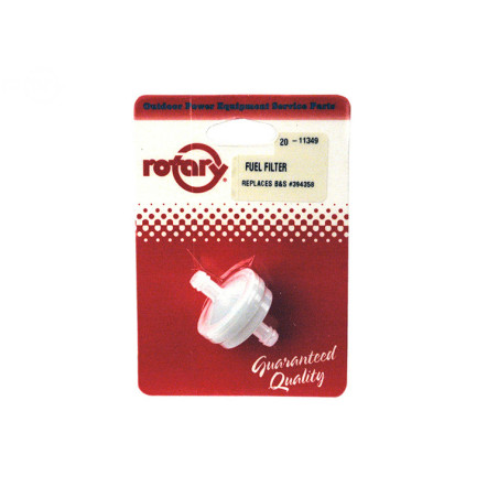 Rotary 11349 - Filtro de combustible b&s reemplaza b&s 394358