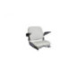 Rotary 15628 - Wide base seat with high vinyl backrest