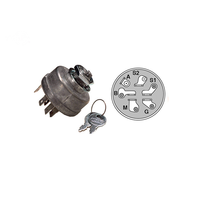 Rotary 9166 - Interruptor de encendido John Deere reemplaza AM