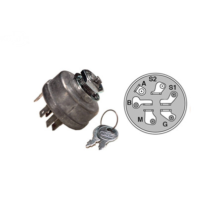 Rotary 9166 - Interruptor de encendido John Deere reemplaza AM