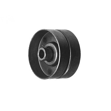 Galet plat tendre 3/8'x 3-1/4'