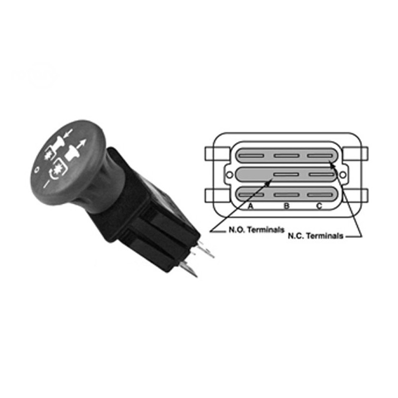 Rotary 12624 - Exmark PTO switch replaces emmark