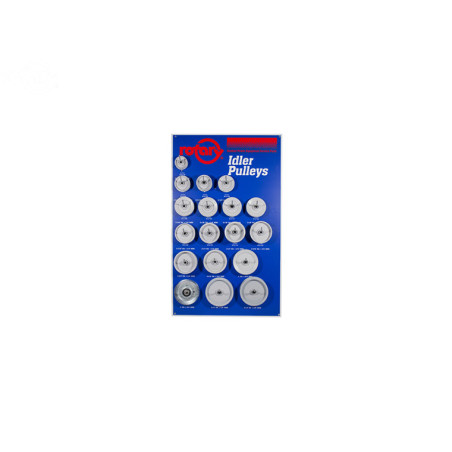 Rotary 717 - Espositore da parete puleggia di tensione assortito