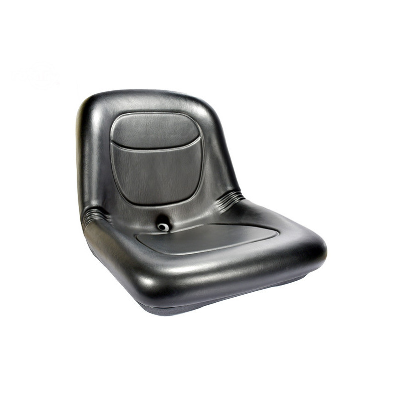 Rotary 16500 - High-back black PVC vinyl seat - 16500