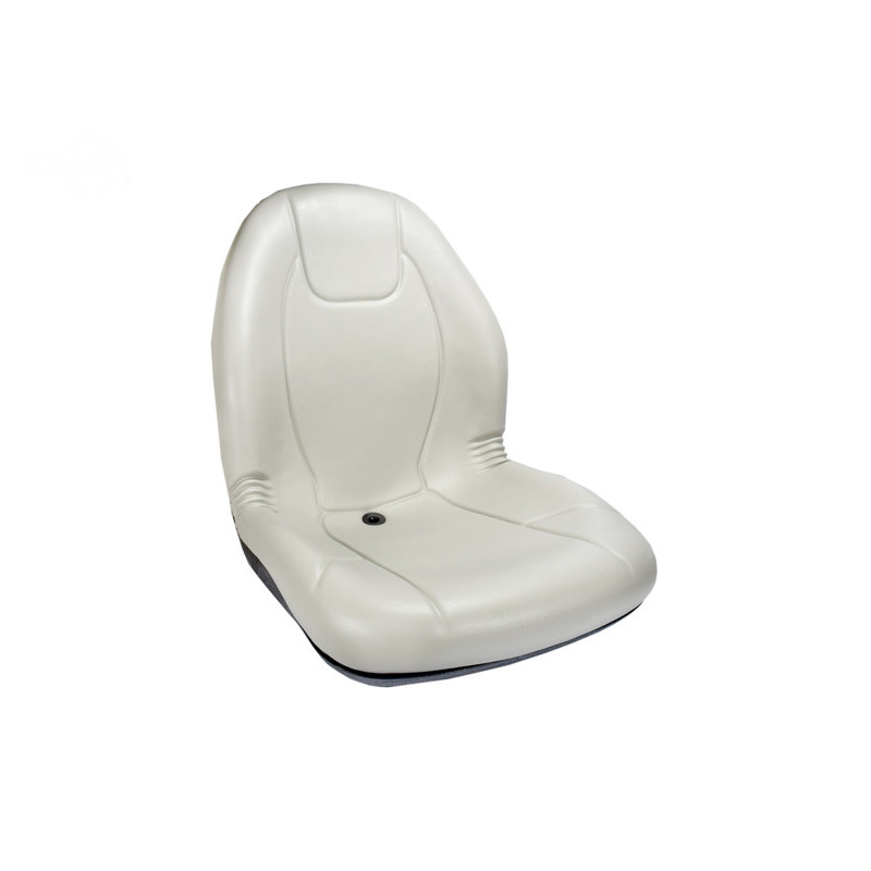Rotary 16505 - Hoge rugleuning stoel grijs pvc vinyl - 16505