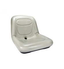 Rotary 16502 - Grey PVC vinyl high back seat - 16502